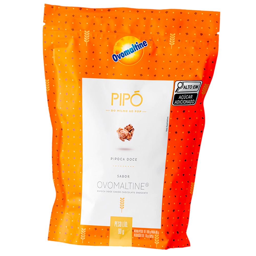 Pipoca Gourmet Pipo Sabor Ovomaltine 90g-2-